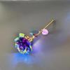 24k Glare Gold Foil Roses: Colorful Valentine's Day Gifts for Mothers and Lovers - Artificial Flowers