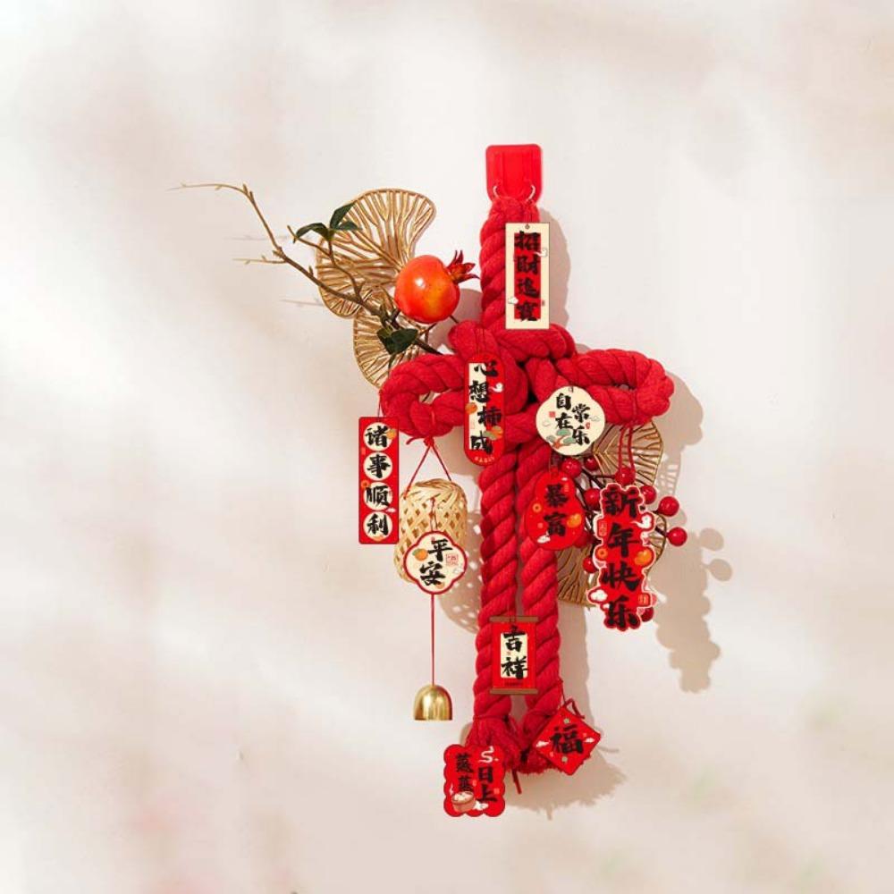 Cotton Spring Festival Pendant Good Luck Wall Door Hanging Ornaments  Housewarming