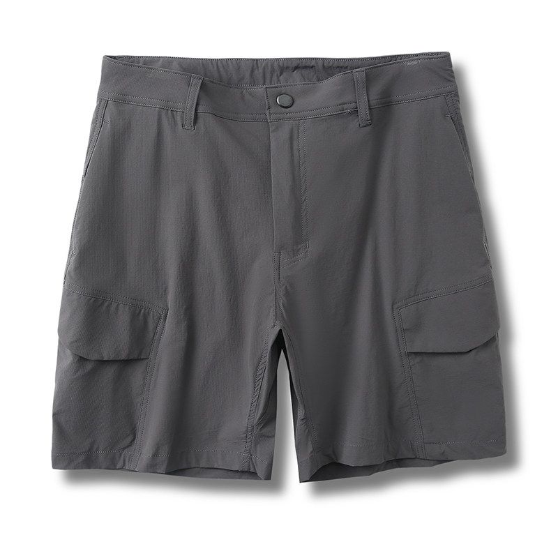 Niaojia Outdoor Hiking Quick-Dry Work Shorts for Men, Summer Five-Point Pants, Foreign Trade Men s Pants, American-Style Loose Functional Pants Dark gray 2XL