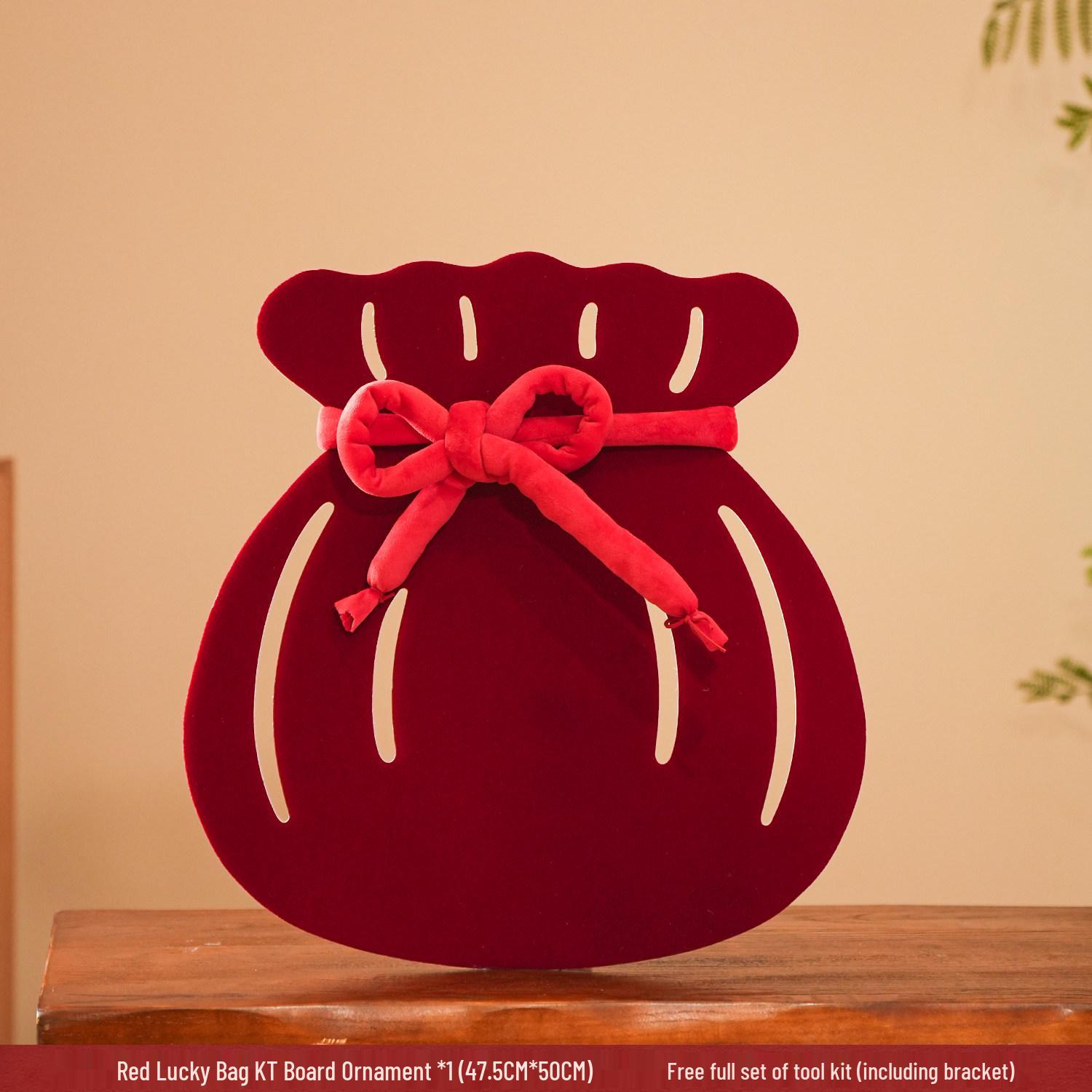 3D Fu Character Ornaments: New Year Spring Festival Decorations & Celebration Photo Props No specification