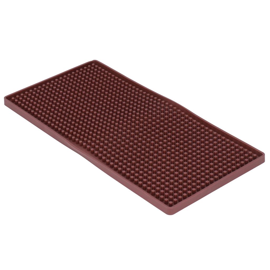 Bar Mat Premium Food Grade Silicone Heat Resistant   Odorless Nonslip Soft Flexible Coffee Bar Mat