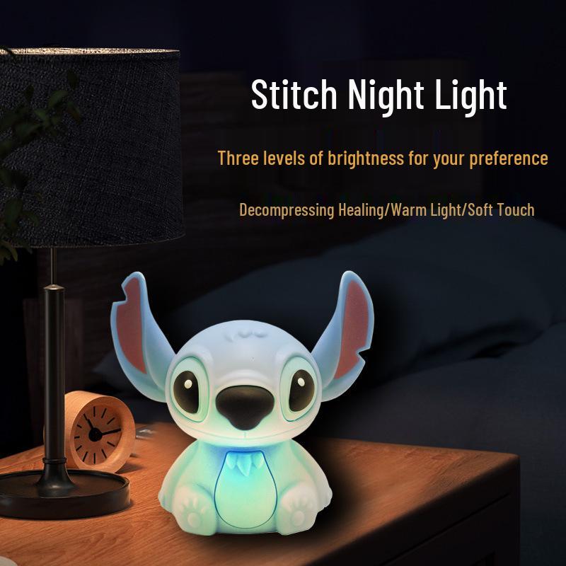 Stitch Pat Light: Colorful Touch Night Lamp with Quantity Discounts