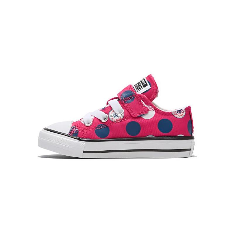 Converse Chuck Taylor All Star 1V Low Top Canvas Shoes Pink Infant And Toddler