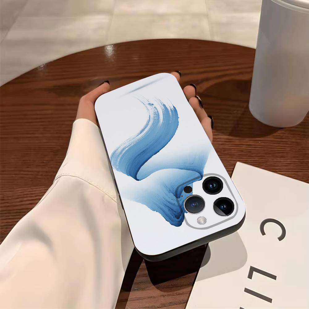 By The Mountainside Phone Case For iPhone 17,16,15,14,13,12,11,Pro,X,XS,Max,Plus Soft Black Cover