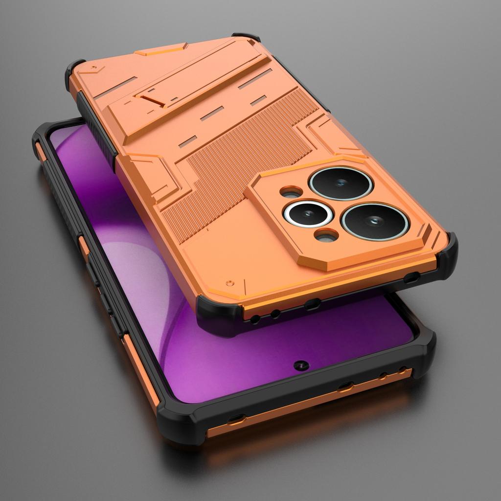 Funda para Realme 15 Pro 5G Para Realme 15 15 Pro 5G Estilo Punk Soporte para Teléfono Parachoques Protector de Armadura Cubierta de TPU para Realme 15 Pro 5G