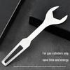 Universal Multi-Functional Wrench for CO2, O2, and Argon Cylinder Valves with Thickened Pressure Reducer