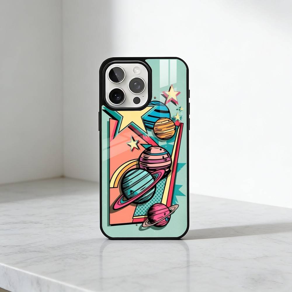 

Art Visual Impact Printed Phone Case For iPhone17,16,15,14,13 Plus,Pro Max Magnetic For Magsafe Wireless Charging iPhone12