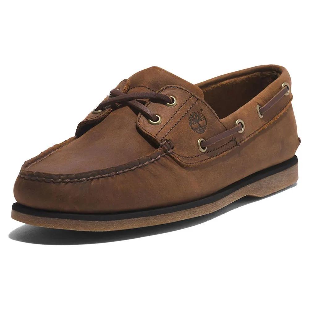 Timberland Classic Boat Shoes slip-ons 100% leather Brown