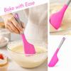 Wide Heat Silicone Spatula for Baking, Mixing and Cooking, Flexible Kitchen Utensil