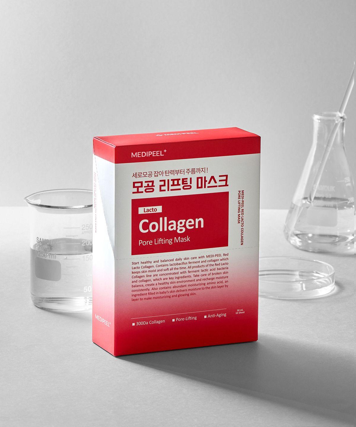 Red Lacto Collagen Pore Lifting Mask 30ml x 10 sheets