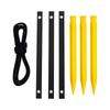 Multi,Purpose Garden Plant Support Anchors , Fix 12,Inch Young Tree Stumps Outdoor Yard Patio Heavy Duty Ground Stakes Easy to Use Weather Resistant