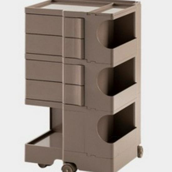 Nordic Rotating Multi-Layer Storage Cabinet: Versatile Makeup, Bedside, or Snack Organizer