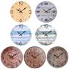 KX4B Vintage Clock Hanging Clock Crafts Household Decorative Ornament for Home Baby Room Decoration Crafts