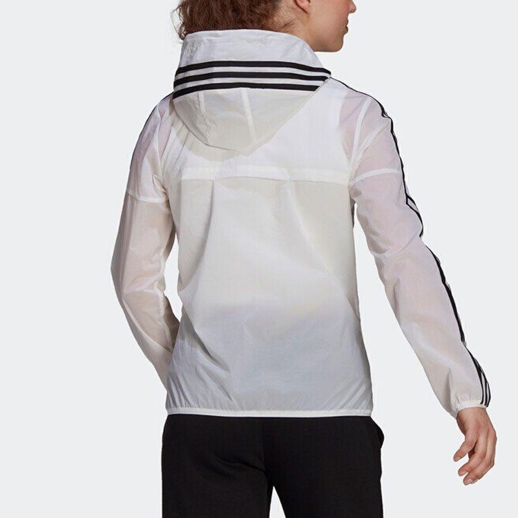 Adidas Windbreaker Jacket Fall Women's White GQ0564