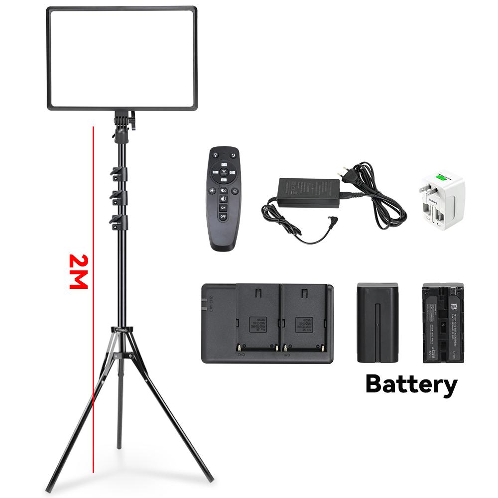 14 Inch LED Video Lights Conference Photography Lighting Selfie Light Photo Studio Lamp With Tripod for Live Streaming TikTok
