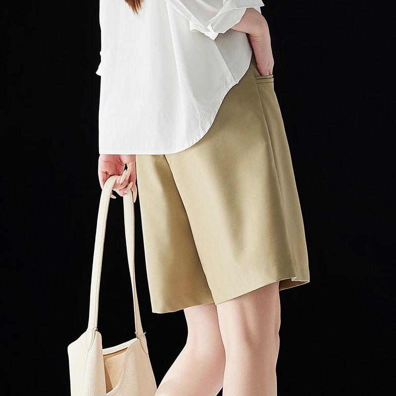 Demana Women's Straight-Leg Casual Mid-Length Pants