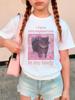 Y2k Pink Color Cat  Casual Crew Neck Print T Shirts Manga Kids Children's T-shirt Boys Girls Summer Spring Casual Top Tee