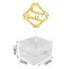 1pc Birthday Surprise Gift Box Napkin Banknote Box Tissue Parent Money Box Birthday Pull Decoration Cake Surprise Baking Money