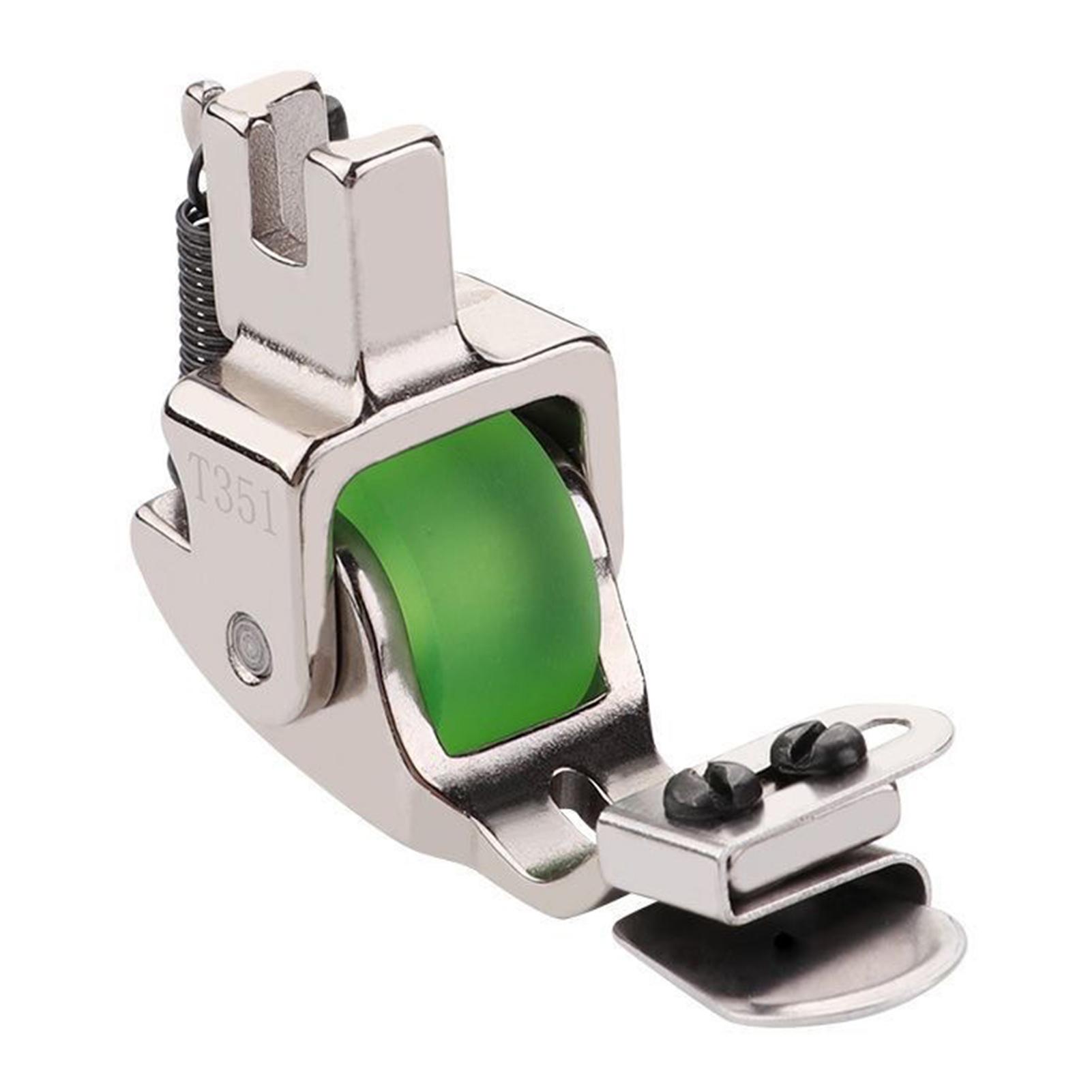 

Подворачивающая лапка с отгибом вниз, износостойкая металлическая роликовая лапка, практичная промышленная роликовая лапка для дома As Shown зелёный