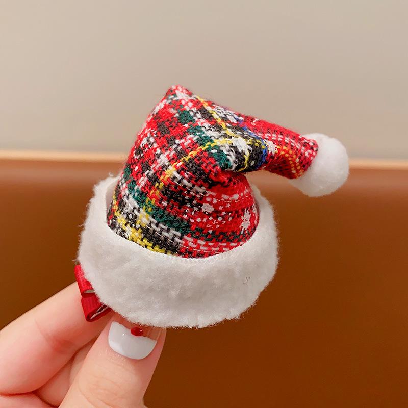

Girls Christmas Cartoon Hair Clip - Cute Holiday Headwear for Kids