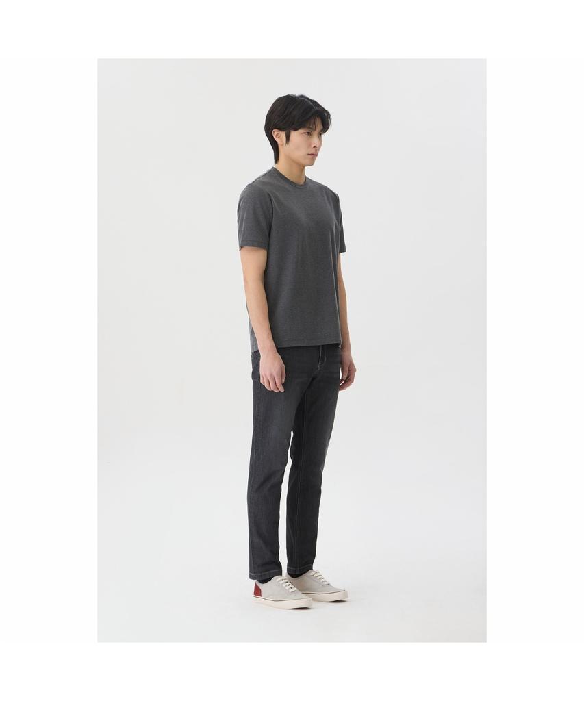 BRENTWOOD Sorona Pigdyed Round Neck T-Shirt Brtam26461Gyx