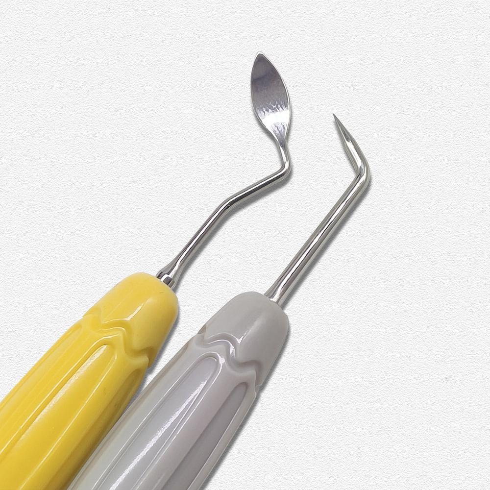 1 Pc or 2 Pcs Dental Aesthetic Restoration Composite Resin Filling Spatula Resin Filler Tool For Anterior and Posterior