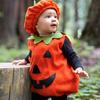 Toddler Infant Baby Boy Girl  Vest Tops Hat Halloween Outfits Costume Set