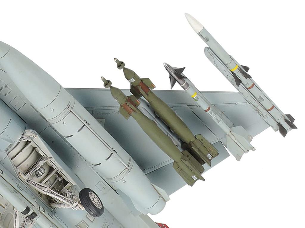 Tamiya 1/48 Masterpiece Aircraft Series No. 101 U.S. Air Force Lockheed Martin F-16C Block 25/32 Fighting Falcon U.S. Air National Guard Plastic Model