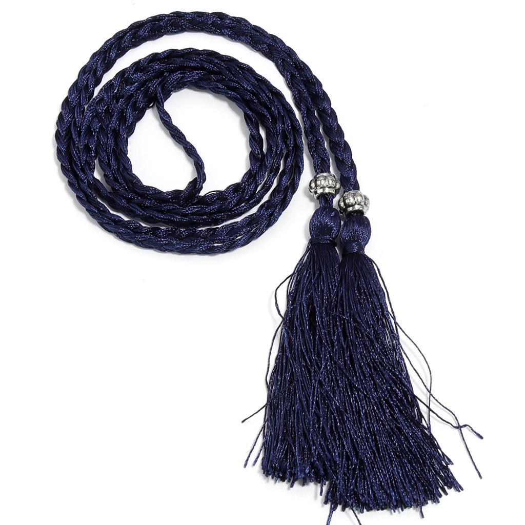 1strip Braided Tassel Belt 168cm Women Waist Belt Rope For DIY Handmade Home Casual Clothing Decoration Waist Belt Accessories