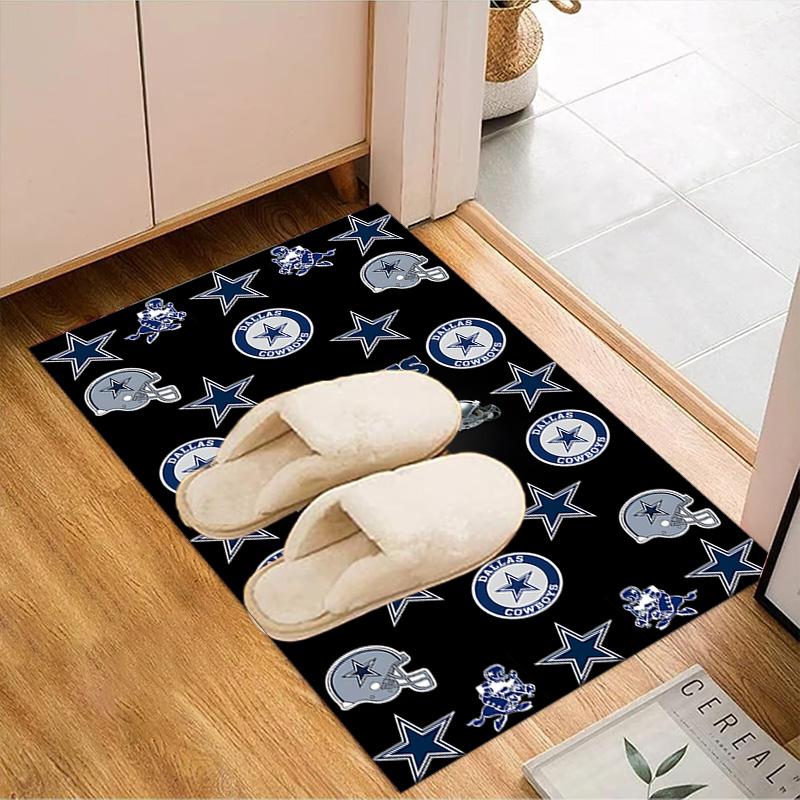 American Football Team Rug Game Carpet, Floor Mat for Bedroom Living Room Entryway Rug, Home Decor Idea Gift for Christmas Birthday