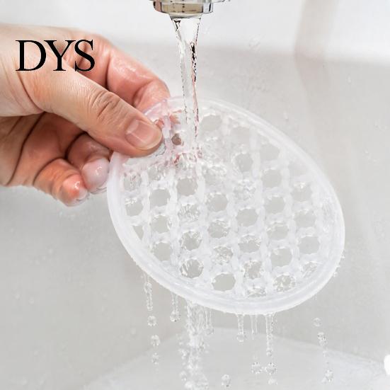 Drainage Soap Holder Silicone Dish, Non-Slip Efficient Holes Tray, Decorative Jewelry Tray Waterproof Quick Drying Saver for Bathroom Kitchen