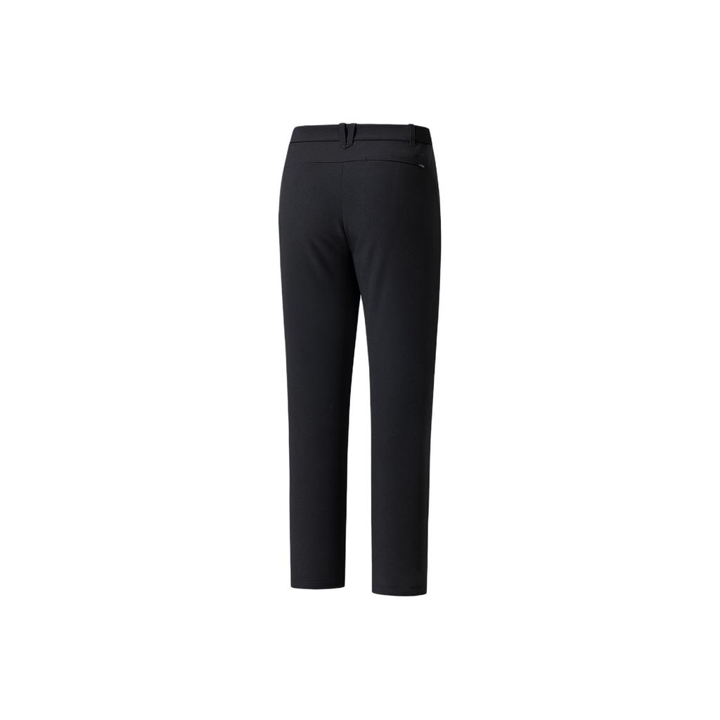 Anta Champion All-Weather Series Solid Color Soft Breathable Versatile Simple Casual Pants Women Bottoms 162540501-3