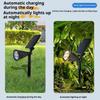 Solar-powered Outdoor Waterproof IP55 Garden Light for Lawn Courtyard Road & Theme Park Use