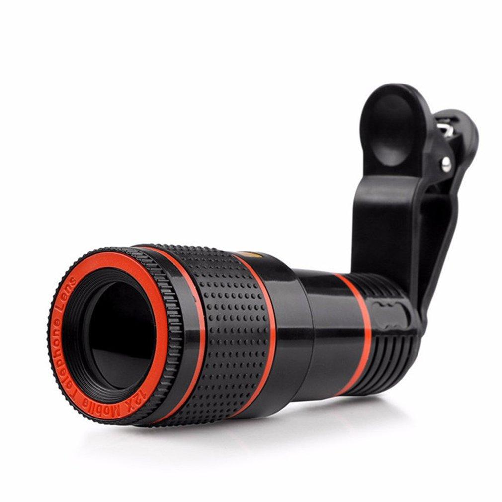 8,12 Time Telescope Mobile Phone Telephoto Lens Exquisitely Designed HD Camera Zoom External Phone Lens Dropshipping Wholesale