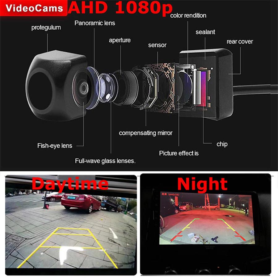 AHD 720P NTSC Car Rear View Reverse Backup Camera Fish Eye Parking Assistance