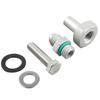 Universal 6AN Fuel Tank Return Line Bung Kit, 6061-T6 Billet Aluminum, CNC Machined