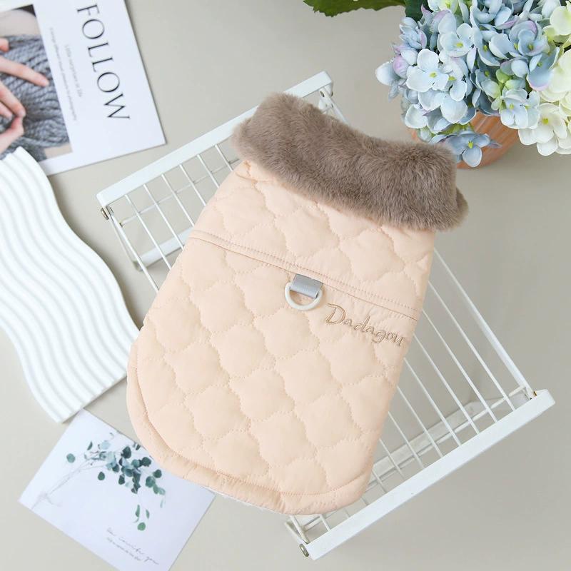 Dog Cold Weather Coat Winter Dog Jumpsuit Clothes Chihuahua Fur Overalls Super Warm Pet Cotton Jacket for Small Dogs Puppy Costume Yorkie Apparel