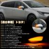 NEIFILES Yaris Cross GR Yaris LED Door Mirror Blinker Vehicle Inspection Countermeasures Corolla 210 Corolla Touring Side Mirror Blinker Smoke Lens