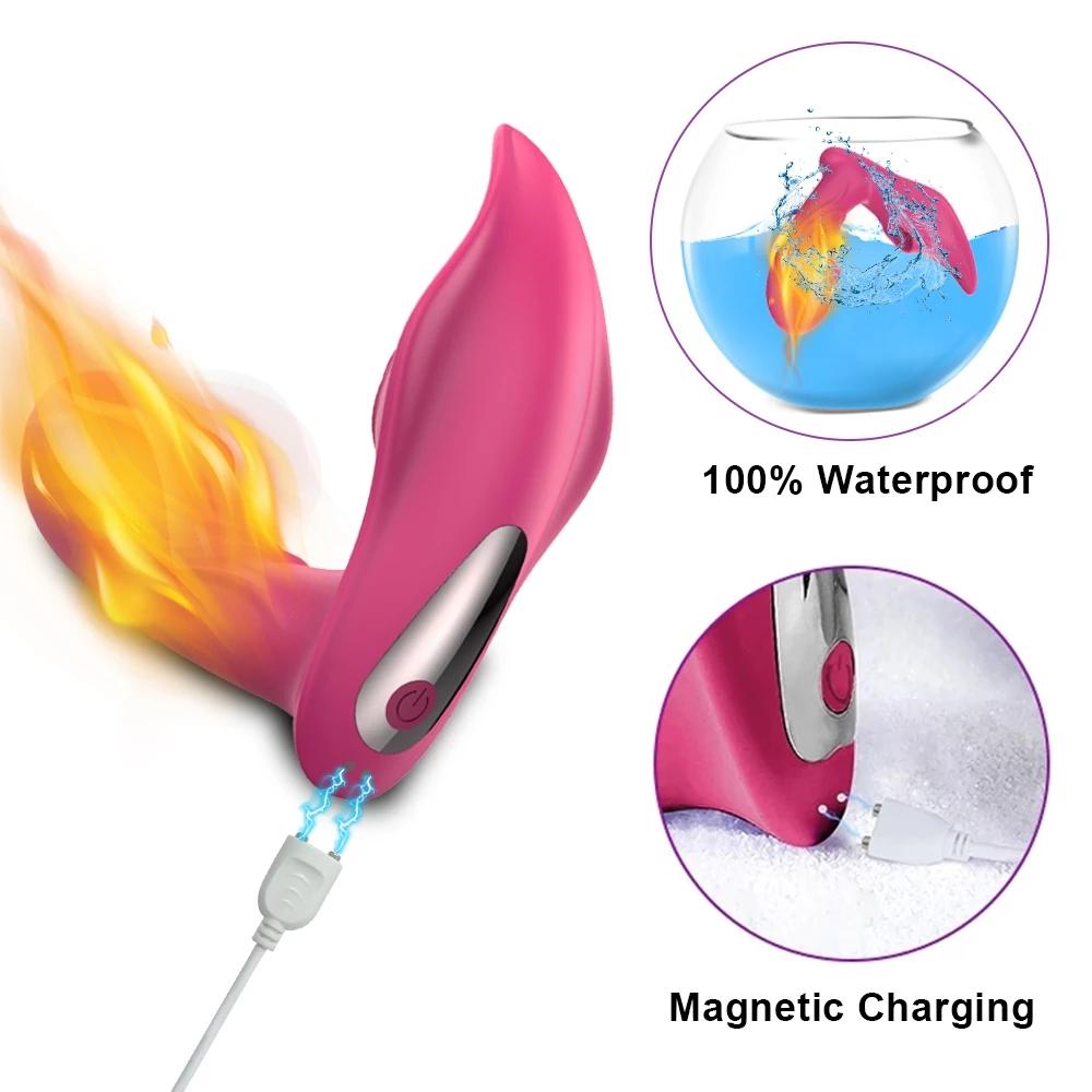 Wireless Remote Control G Spot Clit Sucker Clitoris Stimulator Couples Dildo Panties Vibrators Sex Toys Shop For Women Adults 18