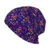 Music Drunken Series Printed Knitted Hat for Men and Women Cool Winter Warm Knitted Adult Hat Soft Hat Warm Fashion