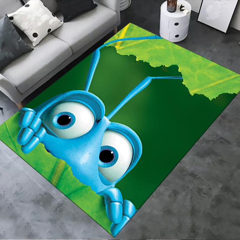 A Bug's Life Carpet Rug for Living Room Bedroom Home Sofa Decoration,Kids play Non-slip Floor Mat