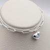 Women's Fashion Accessory Daily Double-Line Heart Bracelet