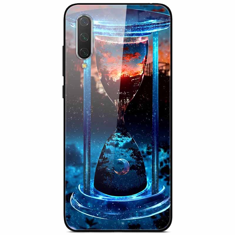 Pro pouzdra Xiaomi Mi A3 9SE 9Lite Módní tvrzené sklo Pevná zadní kryty pro pouzdra na telefon Xiaomi Mi 9 SE Bumper Fundas Coque MiA3