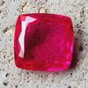 117 Cts Natural Mozambique Red Ruby Cushion Cut Ruby Gemstone Certified