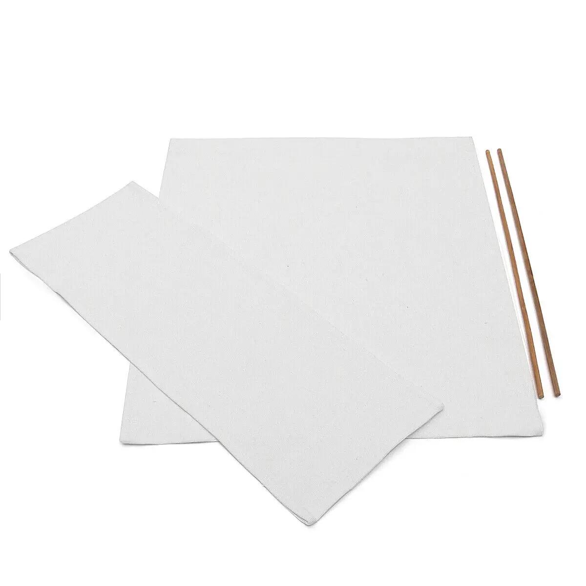 

1 Set Canvas Chair Seat Covers Kit Director Chair Seat Replacement Washable Cover for Director Outdoor Yard Camping Chair Covers білий