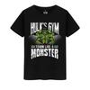 Hulk Oversized Cotton TShirt Y2K Streetwear Retro Harajuku Punk Fashion Casual Short Sleeve Top for Men Women