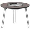 Folding Round Camping Fire Pit Table