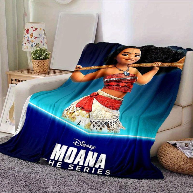 1pc, Moana's Adventure: Discover the Perfect Blanket for Your Home, Outdoor, or Travel Needs! Perfect for Couch, Bed, Travel