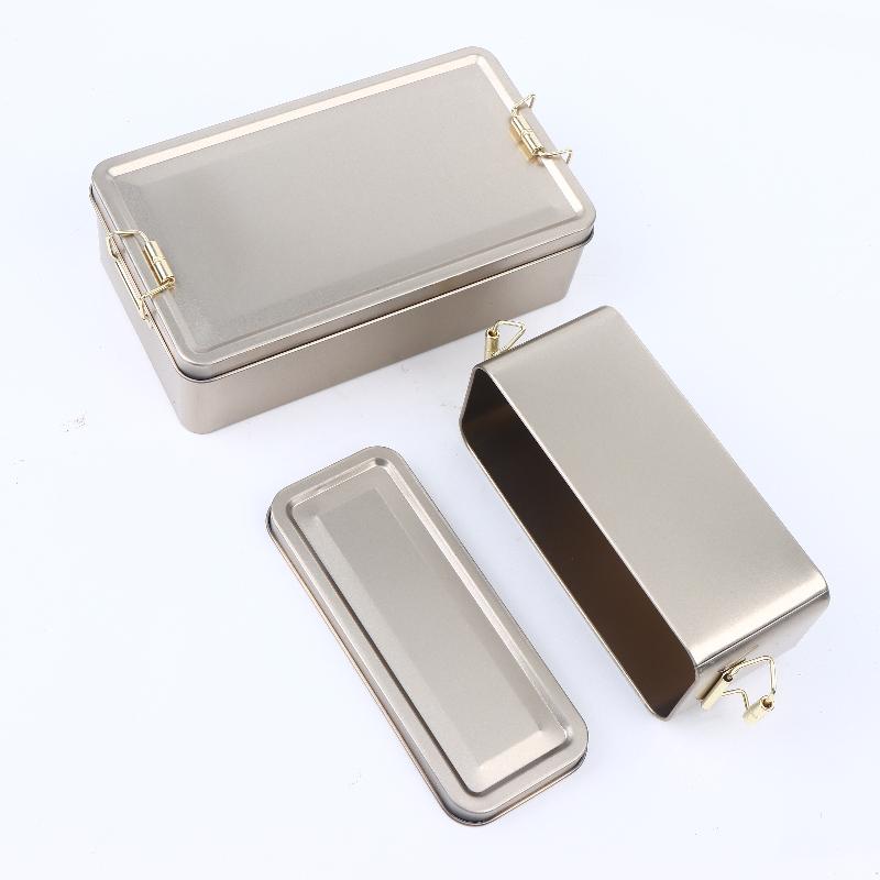 1/3/5 Stück Staubdichte Home Desktop Aufbewahrungsdose Rechteckige Blech Keksdosen Box Mit Deckel Für Süßigkeiten Kaffee Tee Schmuck Schokolade