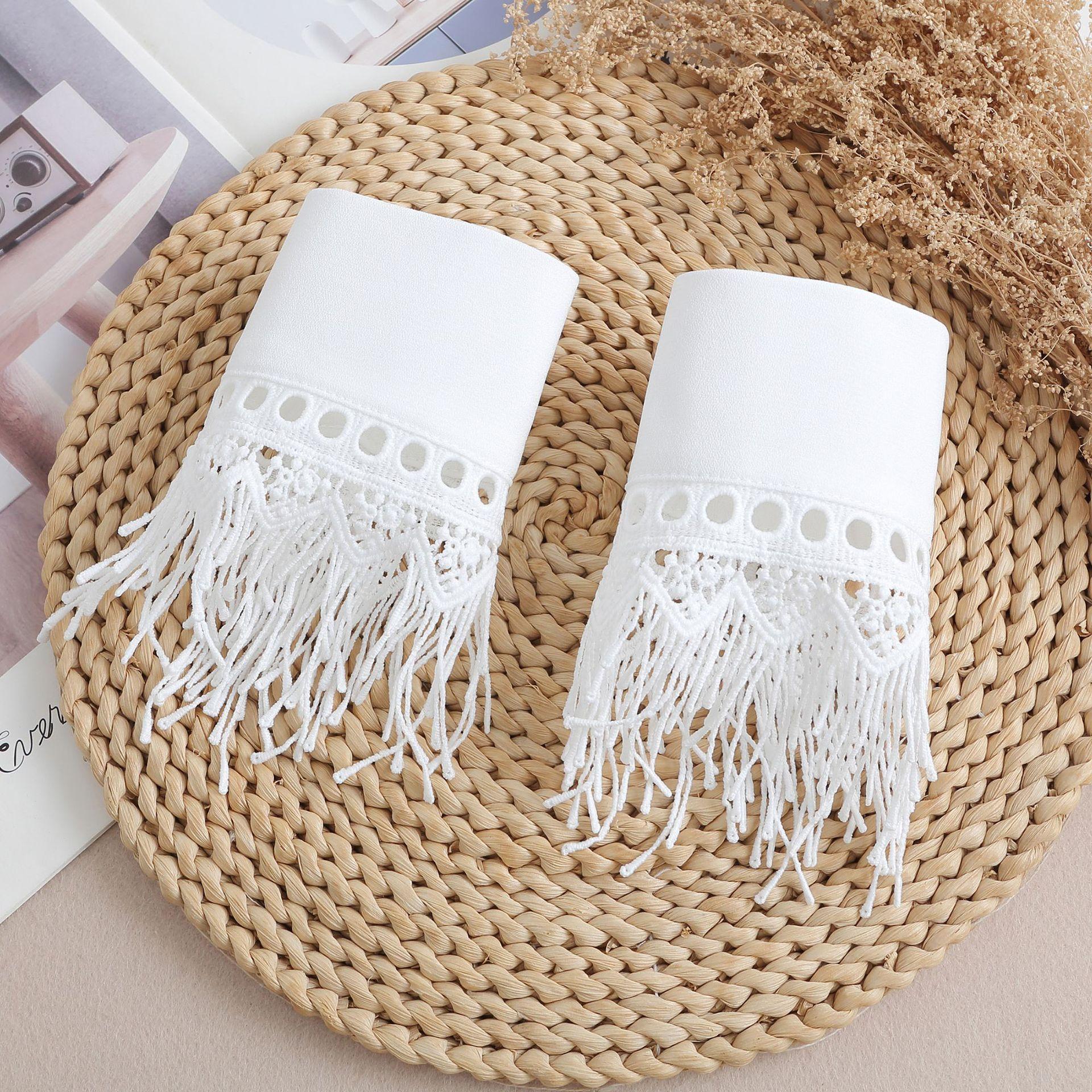 

Новый стиль Накладной рукав для женщин Плиссированные съемные манжеты Рубашка Платье Ложные рукава Декоративные Девочки Рюши Накладные манжеты